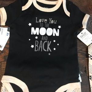 Cute I Love You to the Moon Boy Set